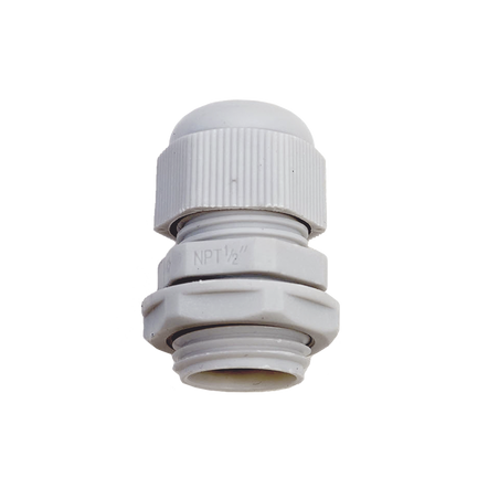 Conector Pl Stico Blanco Tipo Gl Ndula Para Rosca Npt