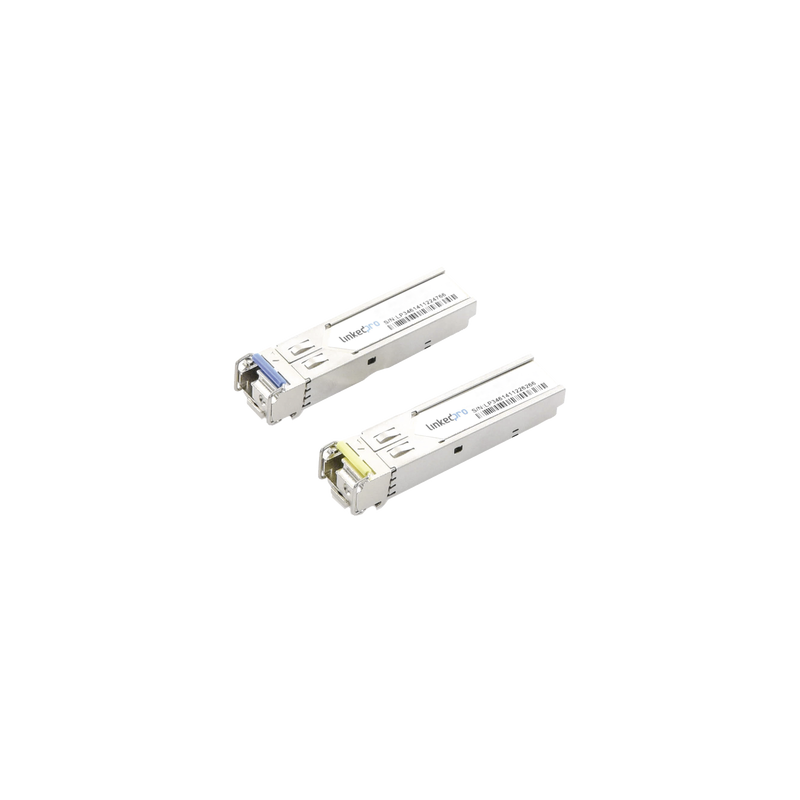 Transceptores Industriales Sfp Bidireccionales Mini Gbic Monomodo