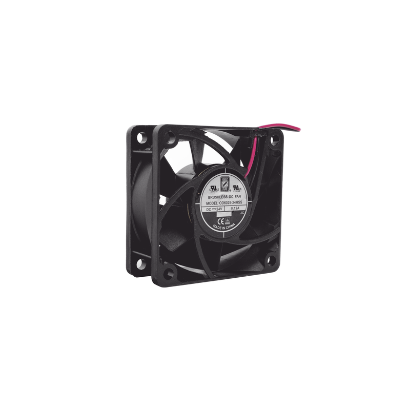 Ventilador Anticondensante Axial Cuadrado 60x60x25 Mm 24 Vcc 4500 RPM 2 9 W 0 12 A Flujo